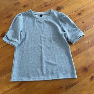Ann Taylor NWOT shimmer puff sleeve top women's XL